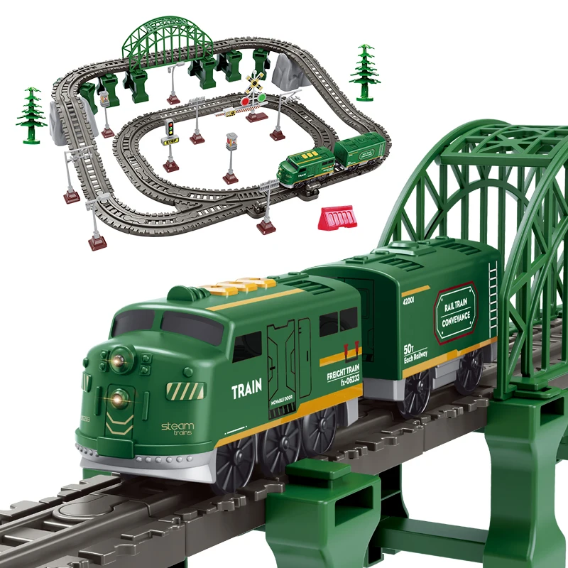 Magnetic Electric Train Set - 88 PCS Train Toys, Battery Powered Locomotive and Tracks, Truck Toys for Boys and Girls
Magnetic Electric Train Set - 88 PCS Train Toys, Battery Powered Locomotive and Tracks, Truck Toys for Boys and Girls