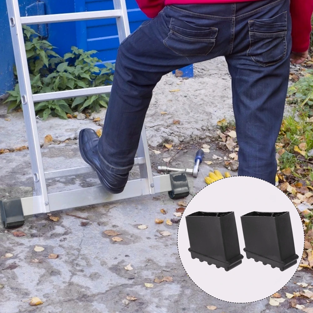 2pcs Non slip Ladder Feet Pads Thick Rubber Covers Floor Protection Durable Mats Foldable Accessories Ladder Tools
2pcs Non slip Ladder Feet Pads Thick Rubber Covers Floor Protection Durable Mats Foldable Accessories Ladder Tools