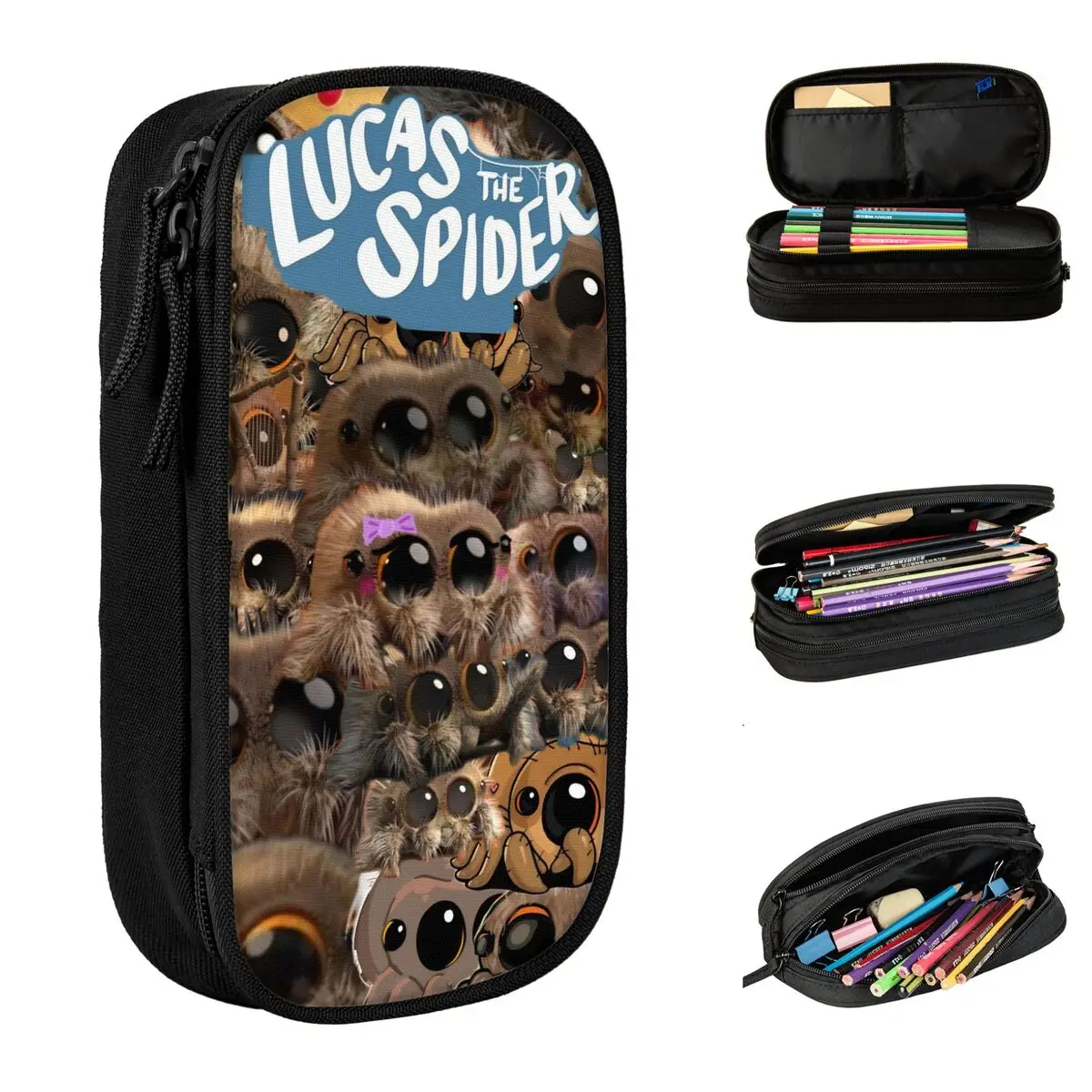 Lucas The Spider Pencil Cases Cute Cartoon Pen Box Bag Student Big Capacity Office Cosmetic Pencilcases
Lucas The Spider Pencil Cases Cute Cartoon Pen Box Bag Student Big Capacity Office Cosmetic Pencilcases