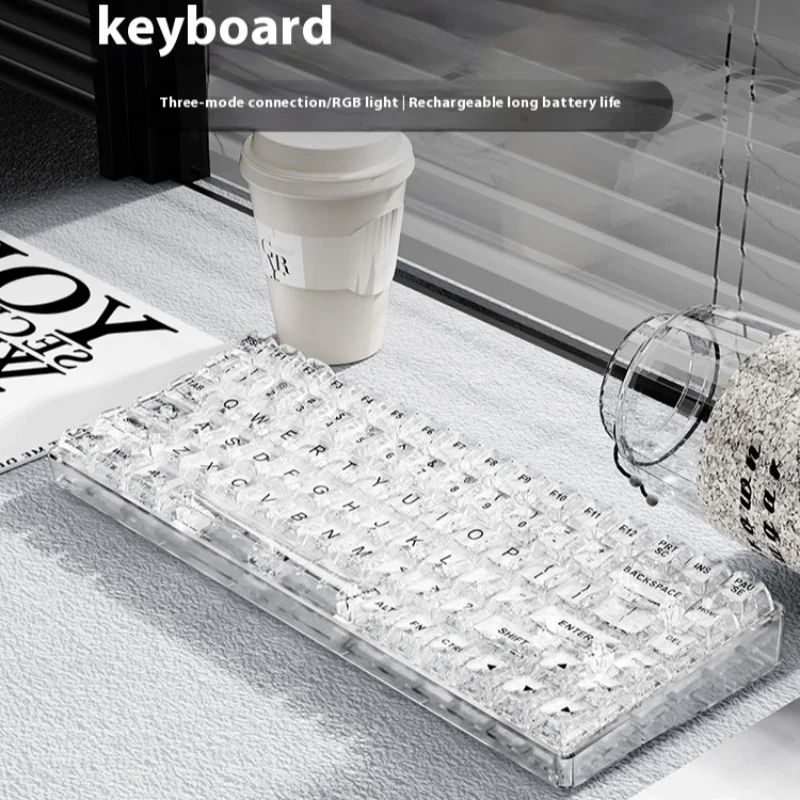 Eweadn V80 Punk Mechanical Keyboard Green Axis Black Axis Girl Computer Office Game Keyboard And Mouse Set Computer Accessory
Eweadn V80 Punk Mechanical Keyboard Green Axis Black Axis Girl Computer Office Game Keyboard And Mouse Set Computer Accessory