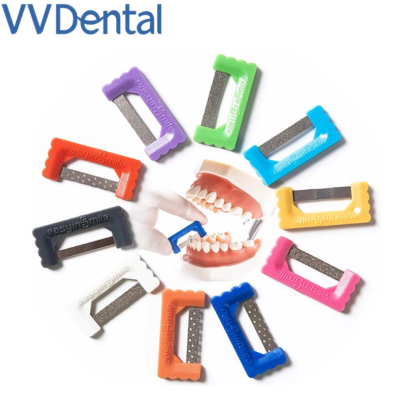 VVDental Ортодонтические межпроксимальные редукционные полоски Easyinsmil Dental IPR System Kit ручной полировки многоразовые стоматологические IPR Kit Den
VVDental Ортодонтические межпроксимальные редукционные полоски Easyinsmil Dental IPR System Kit ручной полировки многоразовые стоматологические IPR Kit Den