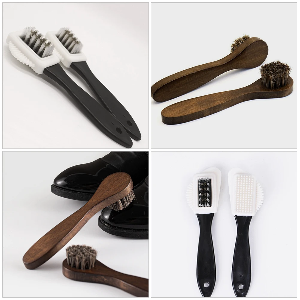 2 шт., набор щеток для чистки обуви, щетки для полировки, скруббер, многофункциональные аксессуары 
2 шт., набор щеток для чистки обуви, щетки для полировки, скруббер, многофункциональные аксессуары