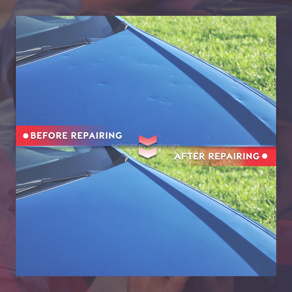 New Paint Less Car Dent Repair Kit Car Body Hail Dent Removal Dent Remover Automobile Body Repair For Iron Steel And Aluminium
New Paint Less Car Dent Repair Kit Car Body Hail Dent Removal Dent Remover Automobile Body Repair For Iron Steel And Aluminium