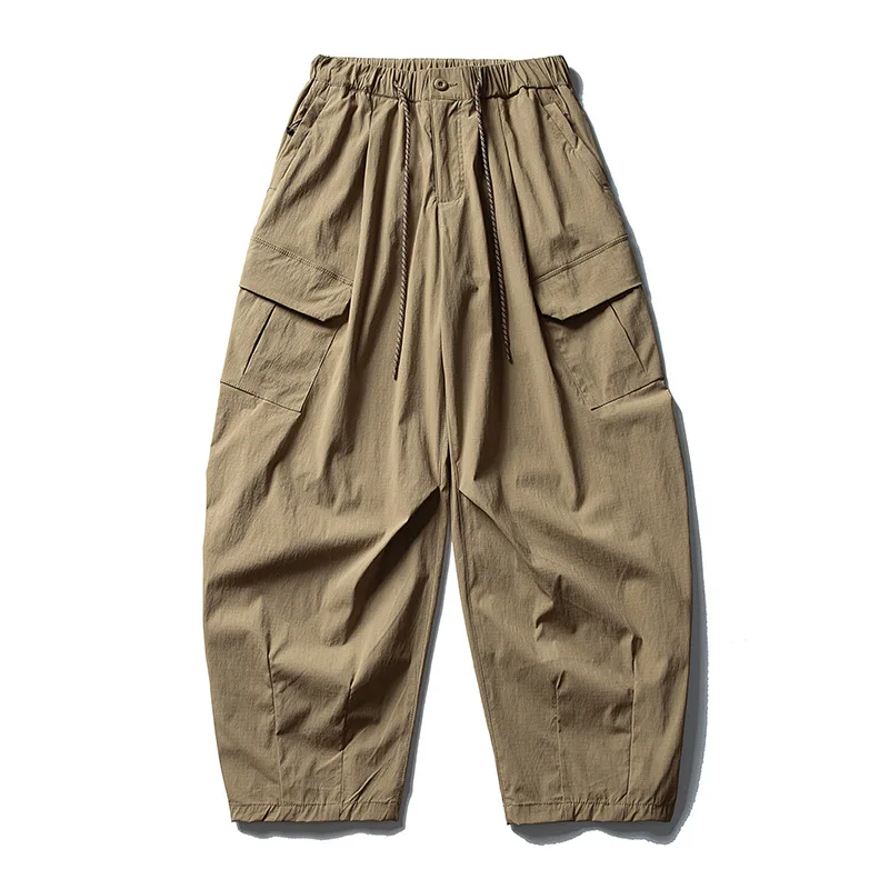 Japan Retro Quick-Dry Cargo Pants Windproof/Waterproof Utility Trousers Slanted Pocket & Relaxed Techwear Fit
Japan Retro Quick-Dry Cargo Pants Windproof/Waterproof Utility Trousers Slanted Pocket & Relaxed Techwear Fit