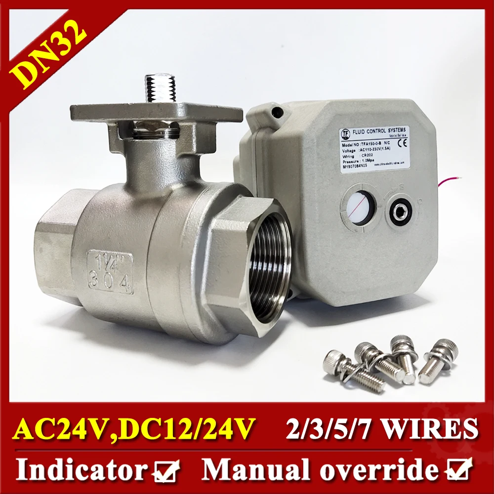 Шаровой кран из нержавеющей стали с электрическим приводом DN32 и приводом TFA150 доступен DC12V, AC/DC24V для клапанов ISO5211 F03, F05 лицевая сторона
Шаровой кран из нержавеющей стали с электрическим приводом DN32 и приводом TFA150 доступен DC12V, AC/DC24V для клапанов ISO5211 F03, F05 лицевая сторона