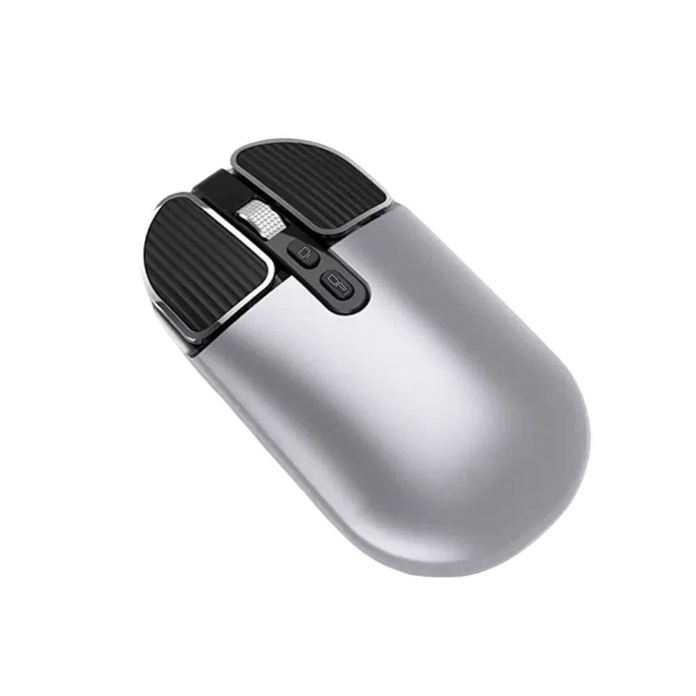 Dual Mode Bluetooth 5.1 2.4G Silent Rechargeable Mouse 1600DPI Aluminum Scroll Ergonomic Office Mouse For PC MacBook Laptop iPad
Dual Mode Bluetooth 5.1 2.4G Silent Rechargeable Mouse 1600DPI Aluminum Scroll Ergonomic Office Mouse For PC MacBook Laptop iPad