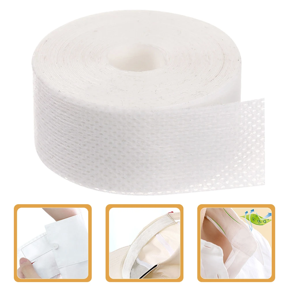 Collar Anti-fouling Stickers Self-adhesive White Non-woven Fabric Cloth Tape Anti-sweat Patches for Collars Hat Protector Pad
Collar Anti-fouling Stickers Self-adhesive White Non-woven Fabric Cloth Tape Anti-sweat Patches for Collars Hat Protector Pad