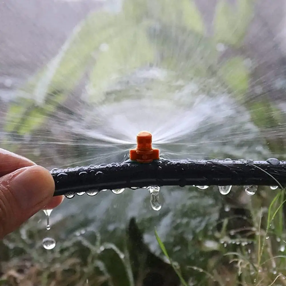 50Pcs Micro Drip Irrigation Emitters Garden Watering System Dripper Sprinkler Head Adjustable Flow Spray Nozzle Irrigation
50Pcs Micro Drip Irrigation Emitters Garden Watering System Dripper Sprinkler Head Adjustable Flow Spray Nozzle Irrigation