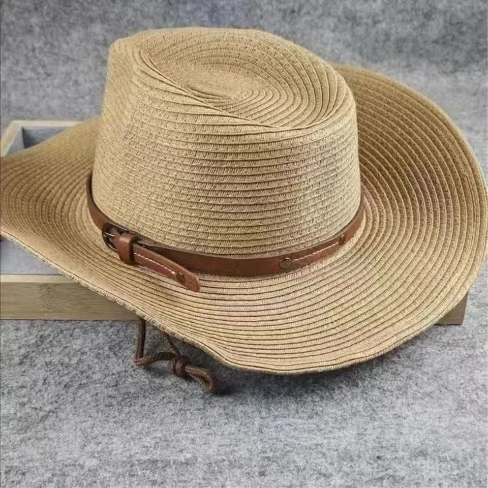 62cm large waisted cowboy hat, summer Sunscreen sun hat, foldable summer beach travel straw hat, large waisted men's hat
62cm large waisted cowboy hat, summer Sunscreen sun hat, foldable summer beach travel straw hat, large waisted men's hat