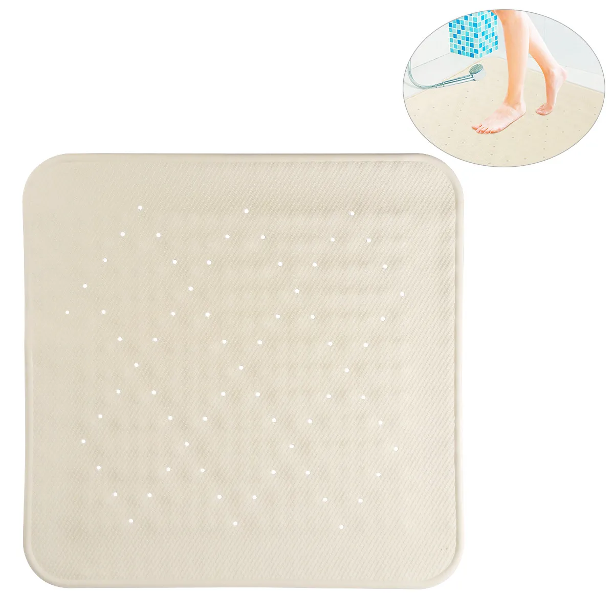 Non Slip Bath Mat Bathroom Tub Nonslip Bathtub Fast Absorbing Shower Non- Skid Mats
Non Slip Bath Mat Bathroom Tub Nonslip Bathtub Fast Absorbing Shower Non- Skid Mats
