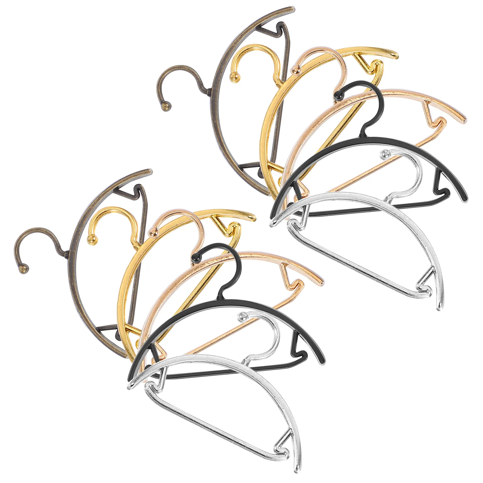 10 Pcs Hanger Clothes Rack Coat Closet Hangers Accessories Dollhouse Metal Clothing
10 Pcs Hanger Clothes Rack Coat Closet Hangers Accessories Dollhouse Metal Clothing
