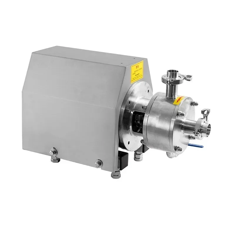 Single stage high shear emulsion machine Industrial pipeline three-stage mixed emulsion pump Sanitary r-grade shear homogenizer
Single stage high shear emulsion machine Industrial pipeline three-stage mixed emulsion pump Sanitary r-grade shear homogenizer