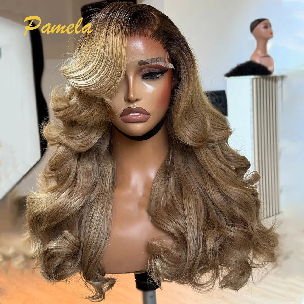 Ombre 4/27 Медовый блондин Цветной парик с объемной волной 13x4 Парики из натуральных волос на фронтальной части шнурка для женщин Предварительно сорванные бесклеевые парики Готовые к ношению
Ombre 4/27 Медовый блондин Цветной парик с объемной волной 13x4 Парики из натуральных волос на фронтальной части шнурка для женщин Предварительно сорванные бесклеевые парики Готовые к ношению