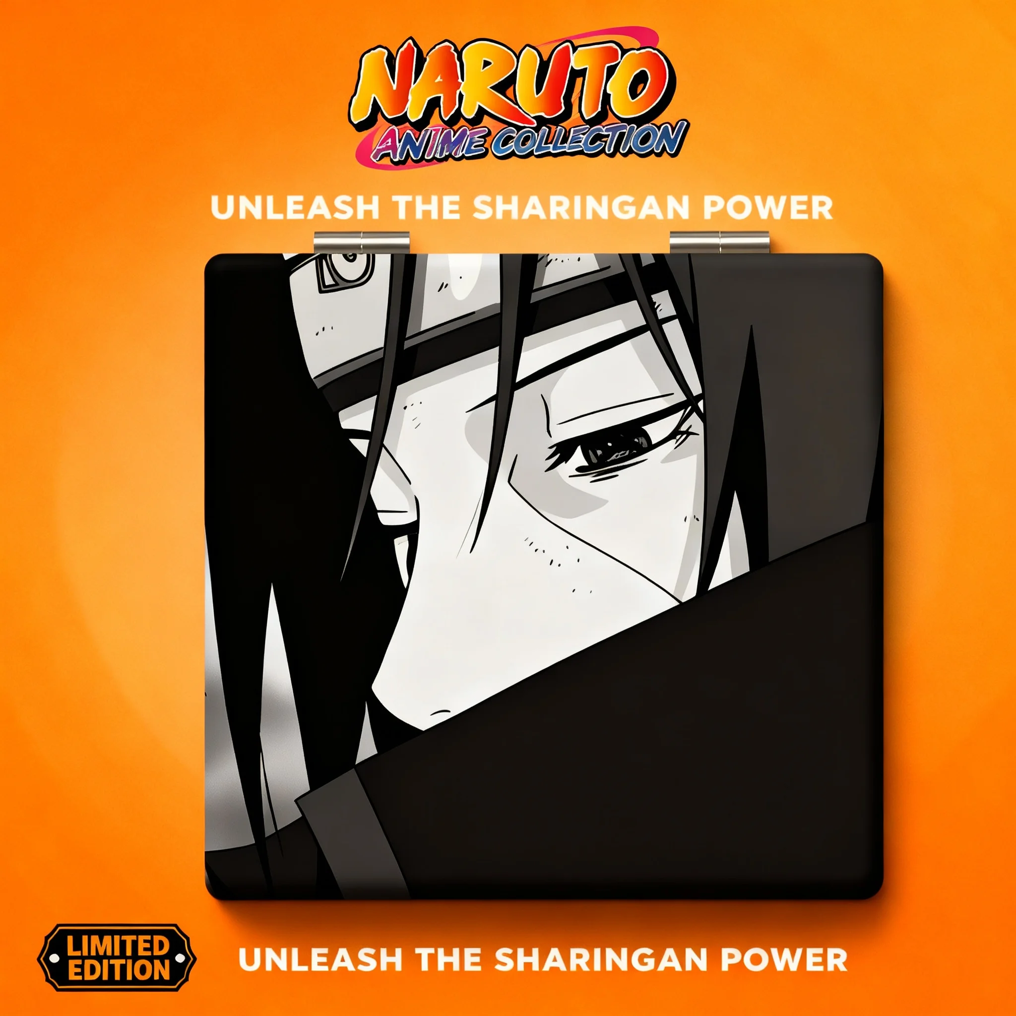 Naruto Uchiha Itachi Anime Portable Folding Korean Style Cute Cosmetic Mirror for Students Girls Kawaii Cosplay Accessory
Naruto Uchiha Itachi Anime Portable Folding Korean Style Cute Cosmetic Mirror for Students Girls Kawaii Cosplay Accessory