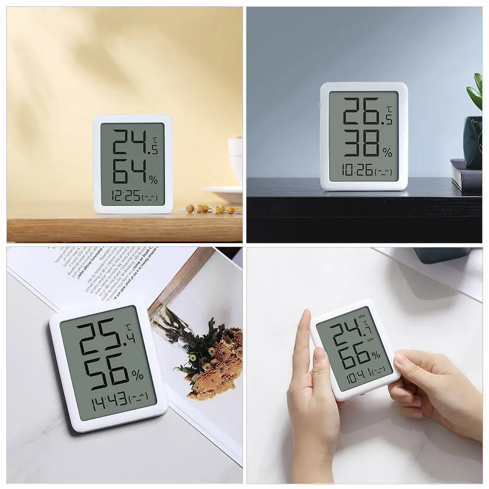 Digital Hygrometer Thermometer High Precision Sensor LCD Display Low Power Consumption Temperature Humidity Meter Indoor Room
Digital Hygrometer Thermometer High Precision Sensor LCD Display Low Power Consumption Temperature Humidity Meter Indoor Room