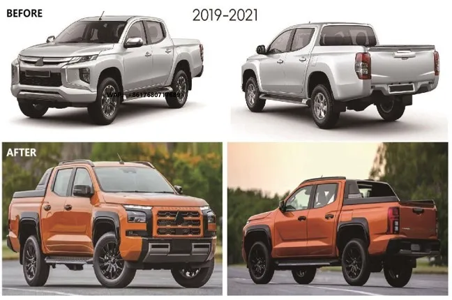Factory Wholesale 2024 L200 Full Kit New Condition Auto Parts for 19-21 Models 4x4 Off-Road Car Body Upgrade
Factory Wholesale 2024 L200 Full Kit New Condition Auto Parts for 19-21 Models 4x4 Off-Road Car Body Upgrade