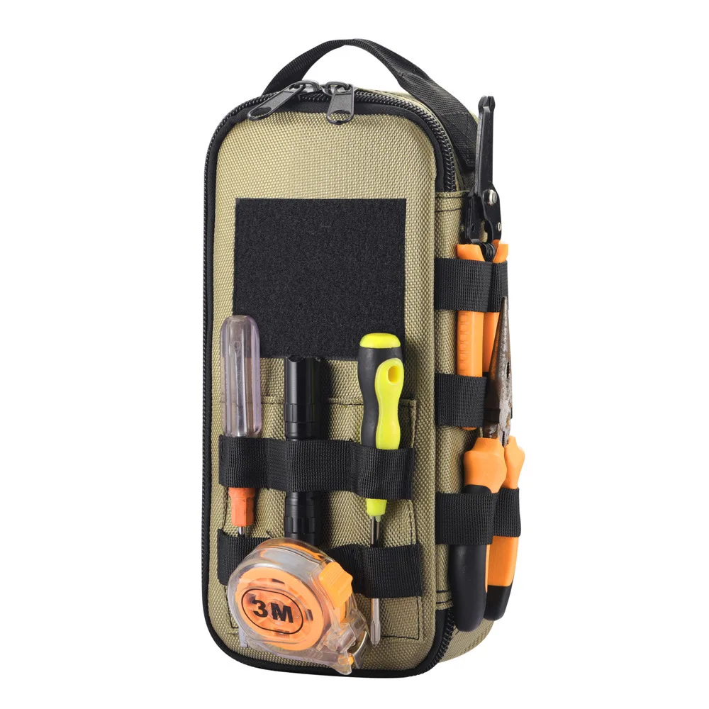 DGEV New Heavy Duty Small Tool Bag Pouch Portable Utility Organizer Case Perfect for EDC Motorcycle Road Bike Electricians
DGEV New Heavy Duty Small Tool Bag Pouch Portable Utility Organizer Case Perfect for EDC Motorcycle Road Bike Electricians
