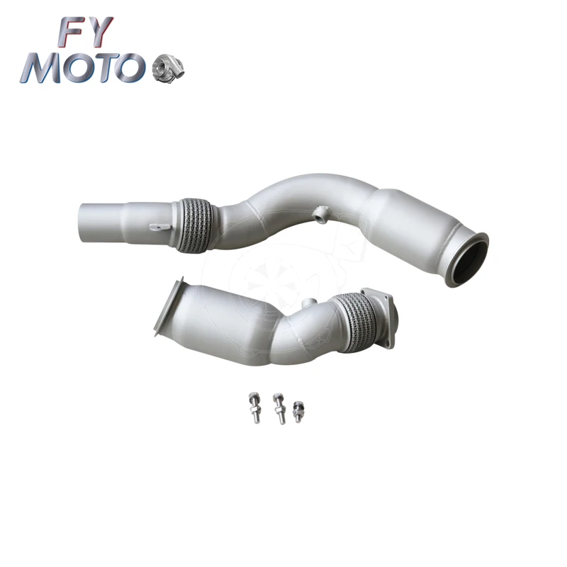 Exhaust M PERFORMANCE Catalytic Downpipe For BMW F80 F82 M3 M4 S55 2014+ With Ceramic Coating
Exhaust M PERFORMANCE Catalytic Downpipe For BMW F80 F82 M3 M4 S55 2014+ With Ceramic Coating