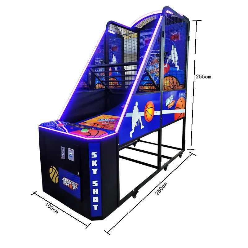 Luxury adult basketball machine, electronic coin game machine, children's playground, electronic gaming equipment
Luxury adult basketball machine, electronic coin game machine, children's playground, electronic gaming equipment