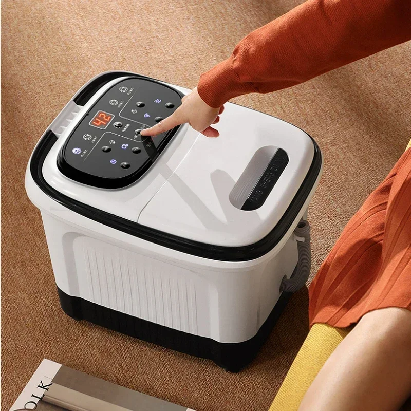 Red Light Therapy Foot Bath Automatic Heating Electric Massage Deep Basin for Constant Temperature Soaking Relaxation Basin
Red Light Therapy Foot Bath Automatic Heating Electric Massage Deep Basin for Constant Temperature Soaking Relaxation Basin
