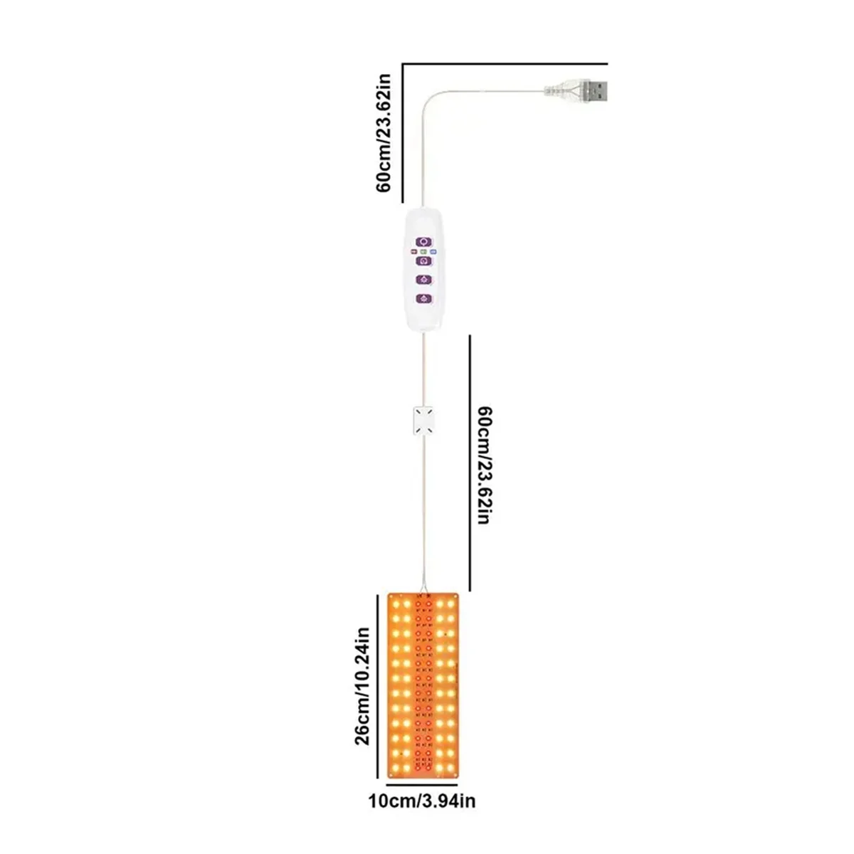 A06T-Full Spectrum Plants Grow Light Auto On/Off LED Lamp Sunlight Quantum Grow Lamp 3
A06T-Full Spectrum Plants Grow Light Auto On/Off LED Lamp Sunlight Quantum Grow Lamp 3