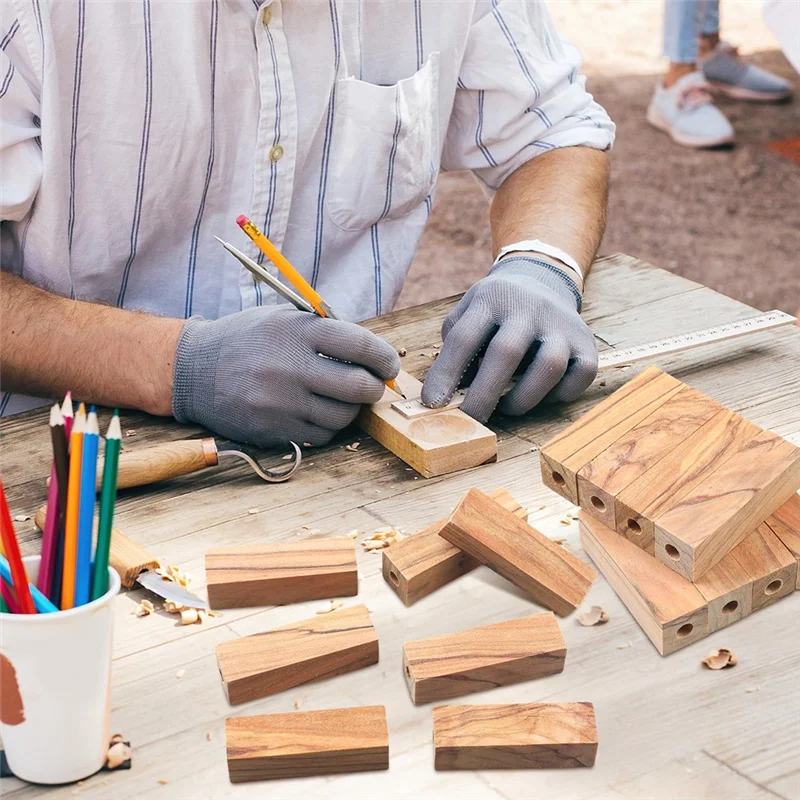 ABMS-20Pcs Pre Drilled 7Mm Olive Wood Pen Blanks For Woodturning Pen Turning Kit For Pen Making Supplies 2 1/2 X 3/4 X 3/4In
ABMS-20Pcs Pre Drilled 7Mm Olive Wood Pen Blanks For Woodturning Pen Turning Kit For Pen Making Supplies 2 1/2 X 3/4 X 3/4In