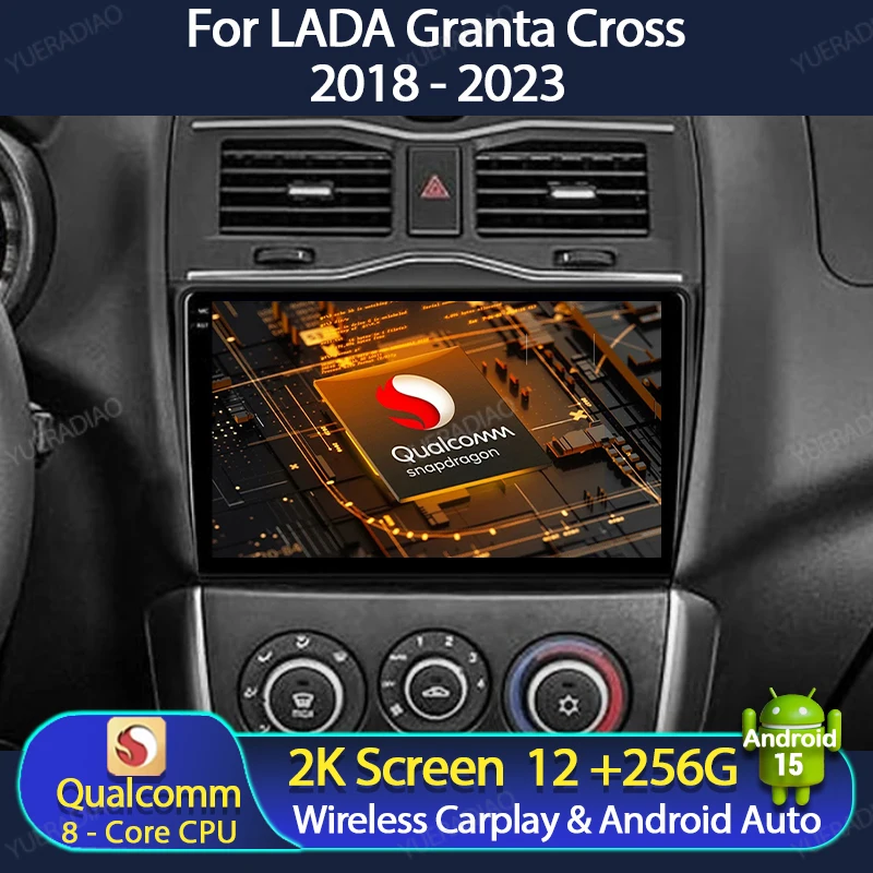 Android 15 Car Radio For LADA Granta Cross 2018 - 2023 GPS NAVI Multimedia Video Player Qualcomm 4G WIFI QLED Head Unit BT 2DIN
Android 15 Car Radio For LADA Granta Cross 2018 - 2023 GPS NAVI Multimedia Video Player Qualcomm 4G WIFI QLED Head Unit BT 2DIN