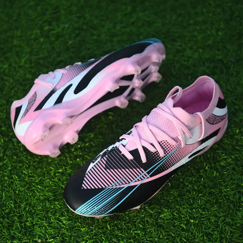 Unisex Fashion Soccer Shoes Youth Training Match Spikes Anti-slip Unisex Spikes Stick Shoes
Unisex Fashion Soccer Shoes Youth Training Match Spikes Anti-slip Unisex Spikes Stick Shoes