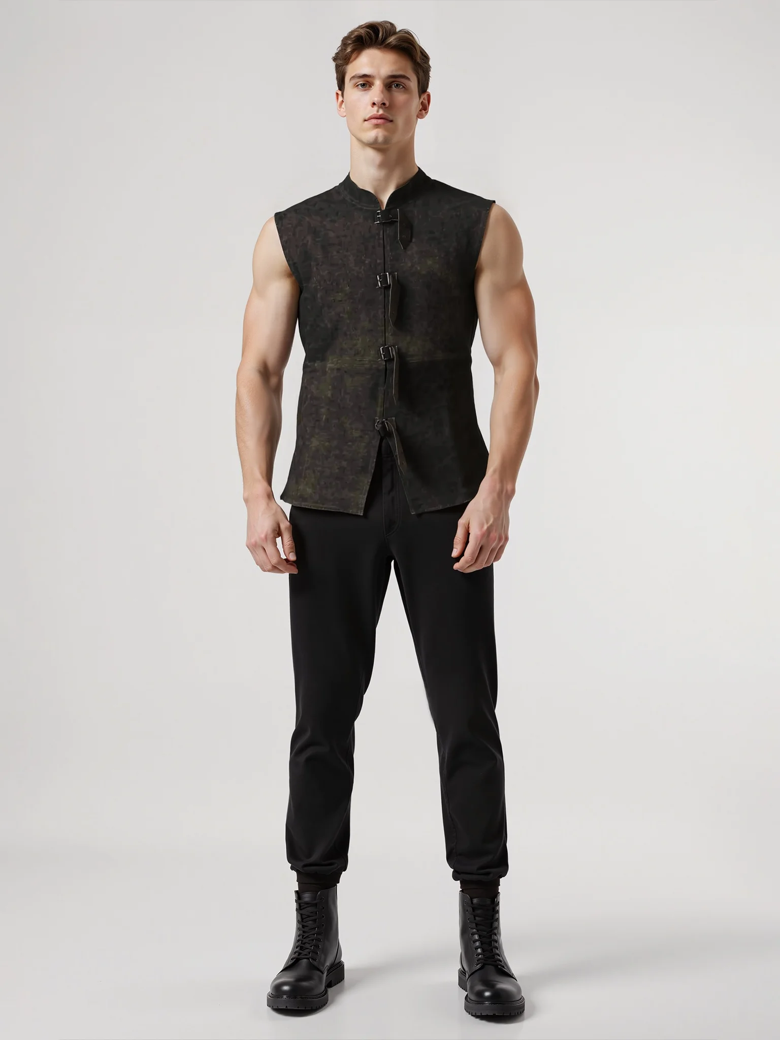 Renaissance Victoria Steampunk Gothic Tailcoat Jacket Halloween Carnival Dress Up Men Medieval Vest Cosplay Costume
Renaissance Victoria Steampunk Gothic Tailcoat Jacket Halloween Carnival Dress Up Men Medieval Vest Cosplay Costume
