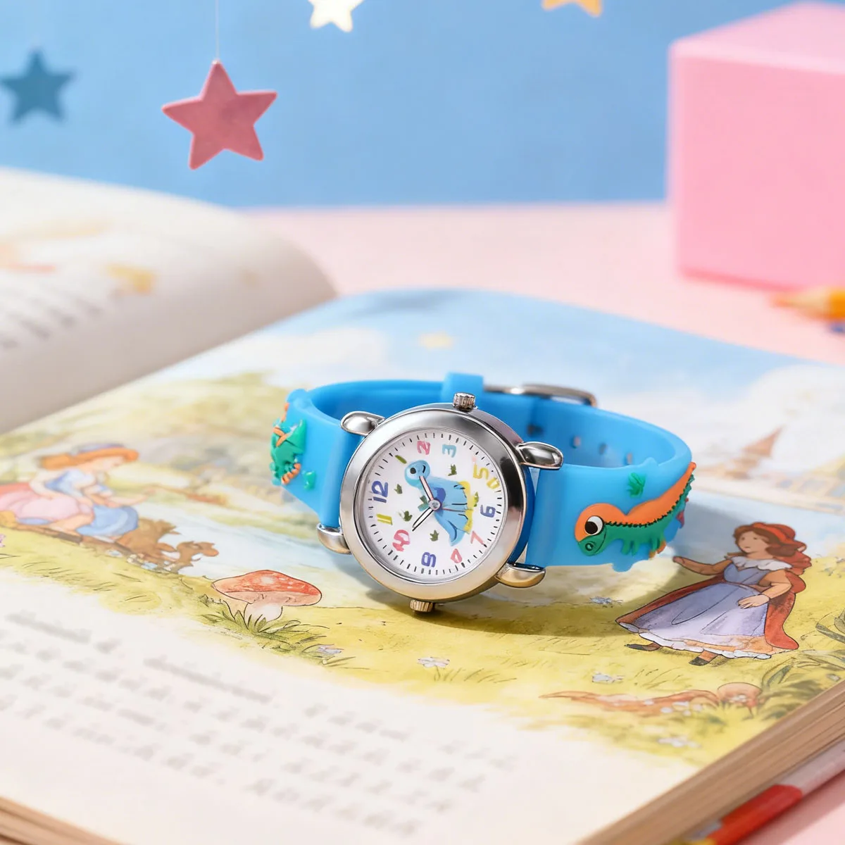 1/2 шт.-набор часов с рисунком динозавра, подарок на день рождения, кварцевые часы для девочек, мальчиков и детей
1/2 шт.-набор часов с рисунком динозавра, подарок на день рождения, кварцевые часы для девочек, мальчиков и детей