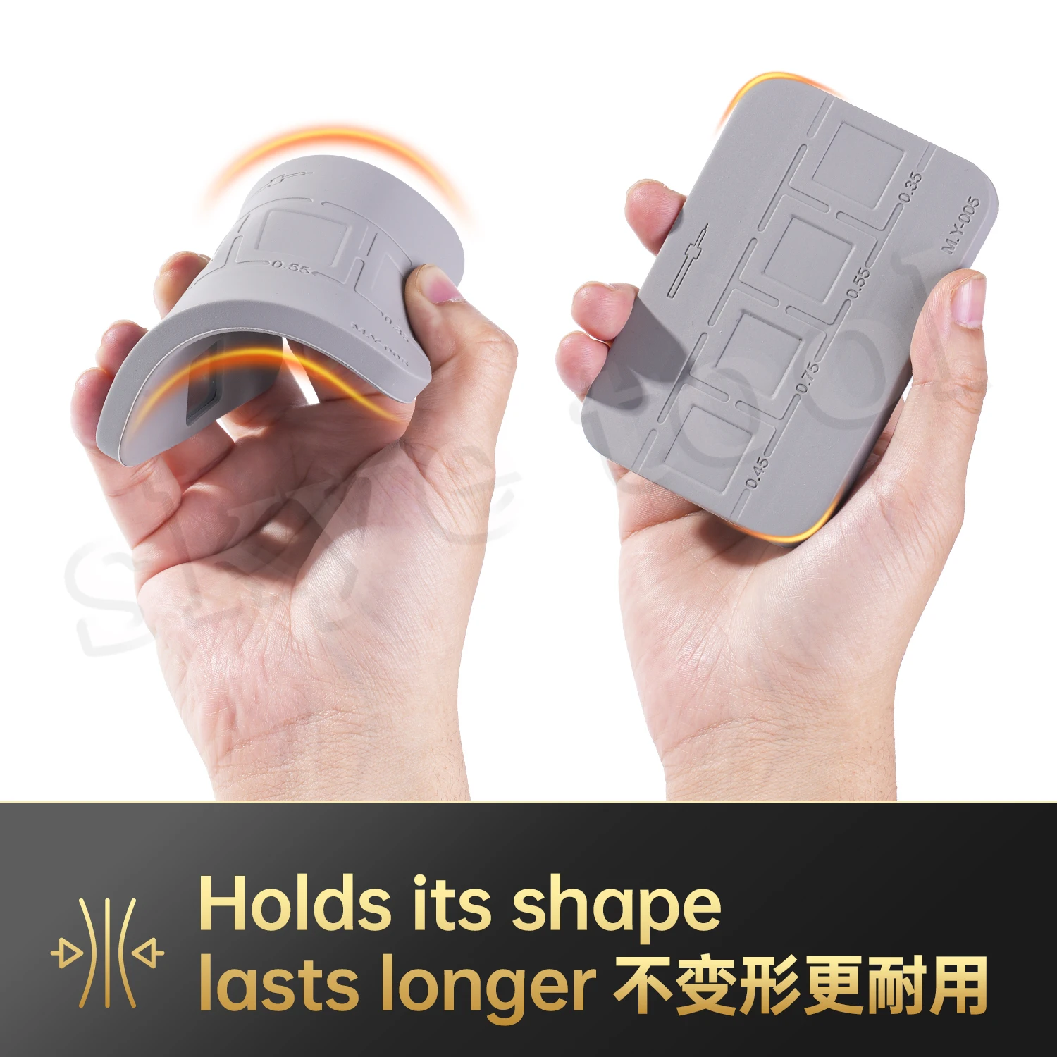 YCS M.Y Bulging Shenlong Soldering Pad Universal BGA Stencil Magnetic Base Tin Planting Insulation Mat for CPU IC Reballing Tool
YCS M.Y Bulging Shenlong Soldering Pad Universal BGA Stencil Magnetic Base Tin Planting Insulation Mat for CPU IC Reballing Tool