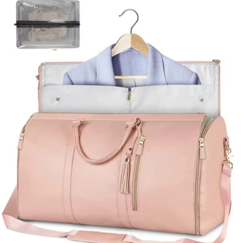 Handheld Storage Luggage Bag Overnight Storage Bag Ladies Suit Travel Bag Foldable Large Capacity Fitness PU Leather
Handheld Storage Luggage Bag Overnight Storage Bag Ladies Suit Travel Bag Foldable Large Capacity Fitness PU Leather