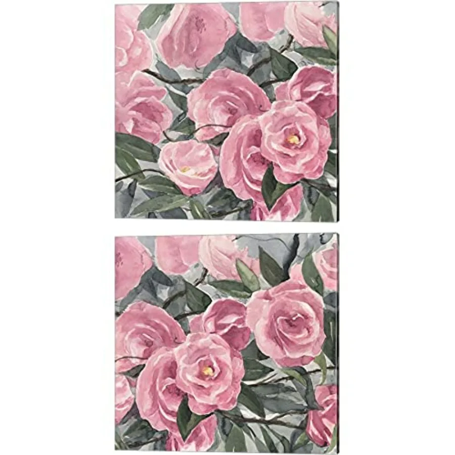 Watercolor Roses 2 Piece Canvas Art Set 10 X 10 Inches Each Floral Art Soft Pink and Cream Colors High-Quality Cotton Canvas wi
Watercolor Roses 2 Piece Canvas Art Set 10 X 10 Inches Each Floral Art Soft Pink and Cream Colors High-Quality Cotton Canvas wi