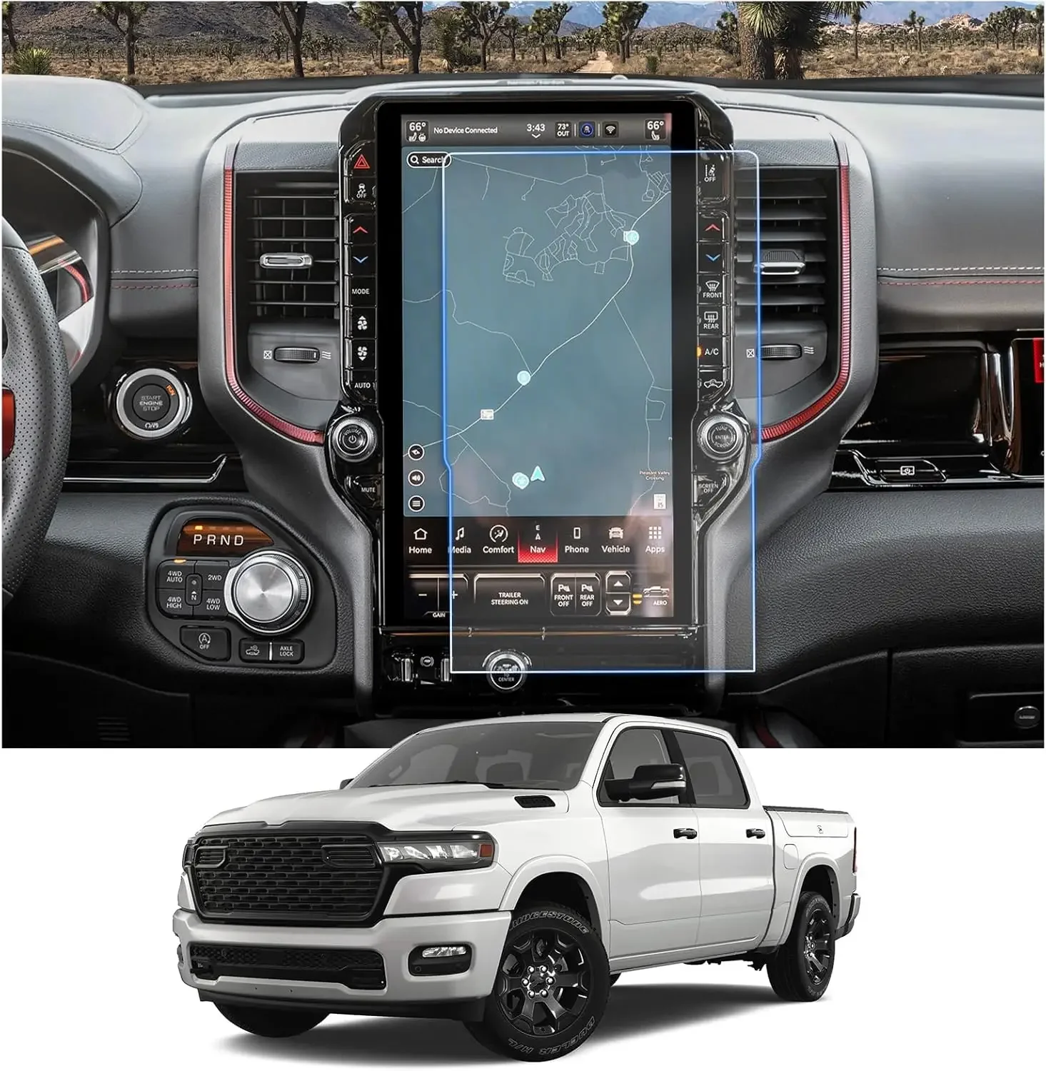 For 2025+ Dodge RAM 1500 14.4inCH Touch Screen Navigation GPS Protection Accessories Tempered Glass Film
For 2025+ Dodge RAM 1500 14.4inCH Touch Screen Navigation GPS Protection Accessories Tempered Glass Film