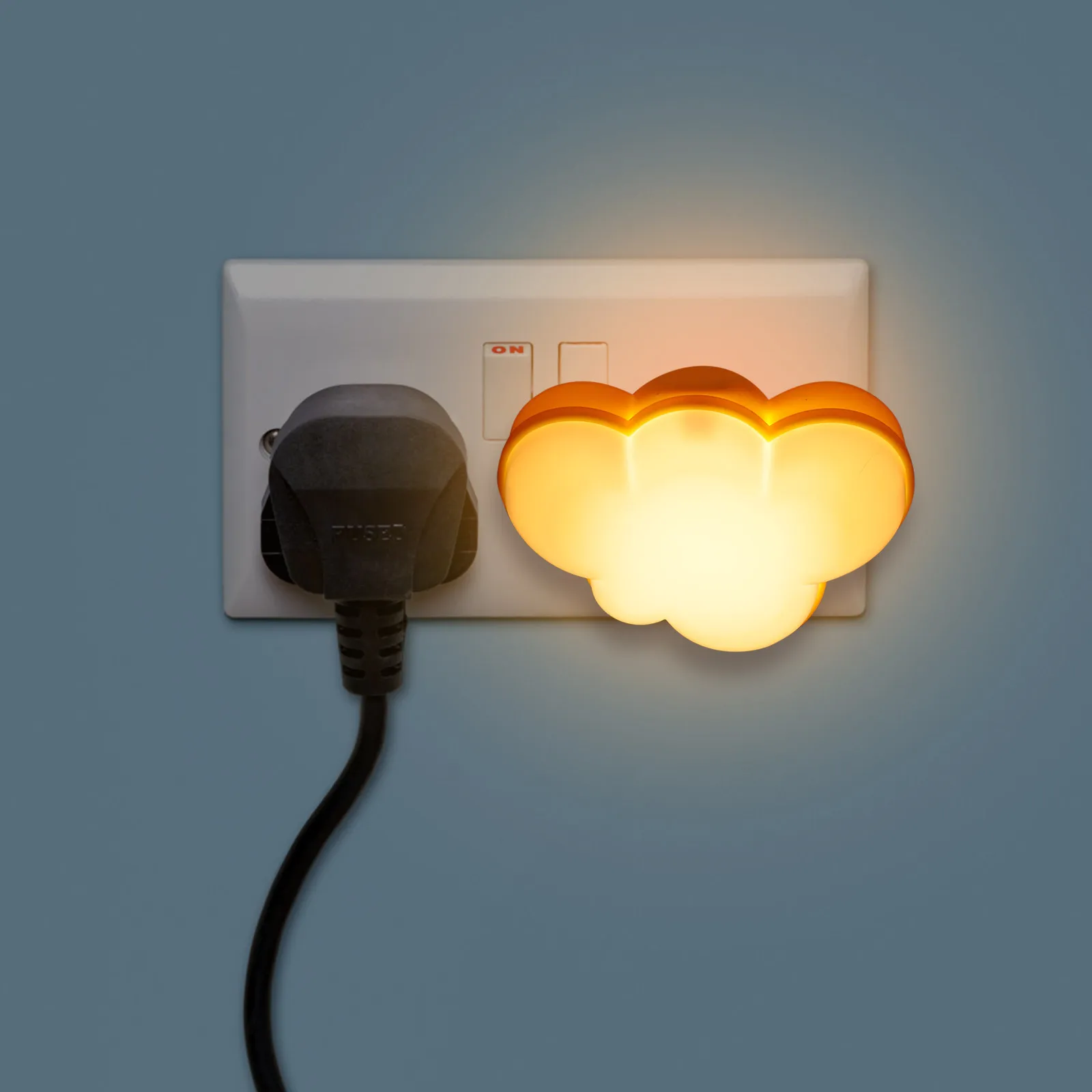 2pcs LED Night Lights Cloud Shape Touch Control Wall Plug in Bedroom Bathroom Small Size Long Life Sturdy Material
2pcs LED Night Lights Cloud Shape Touch Control Wall Plug in Bedroom Bathroom Small Size Long Life Sturdy Material