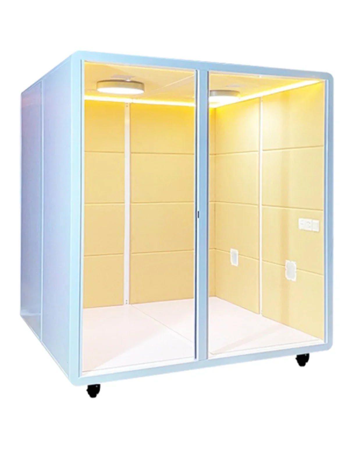 Movable soundproof room Silent cabin Live stream Office learning Recording studio Song practice room Piano room
Movable soundproof room Silent cabin Live stream Office learning Recording studio Song practice room Piano room