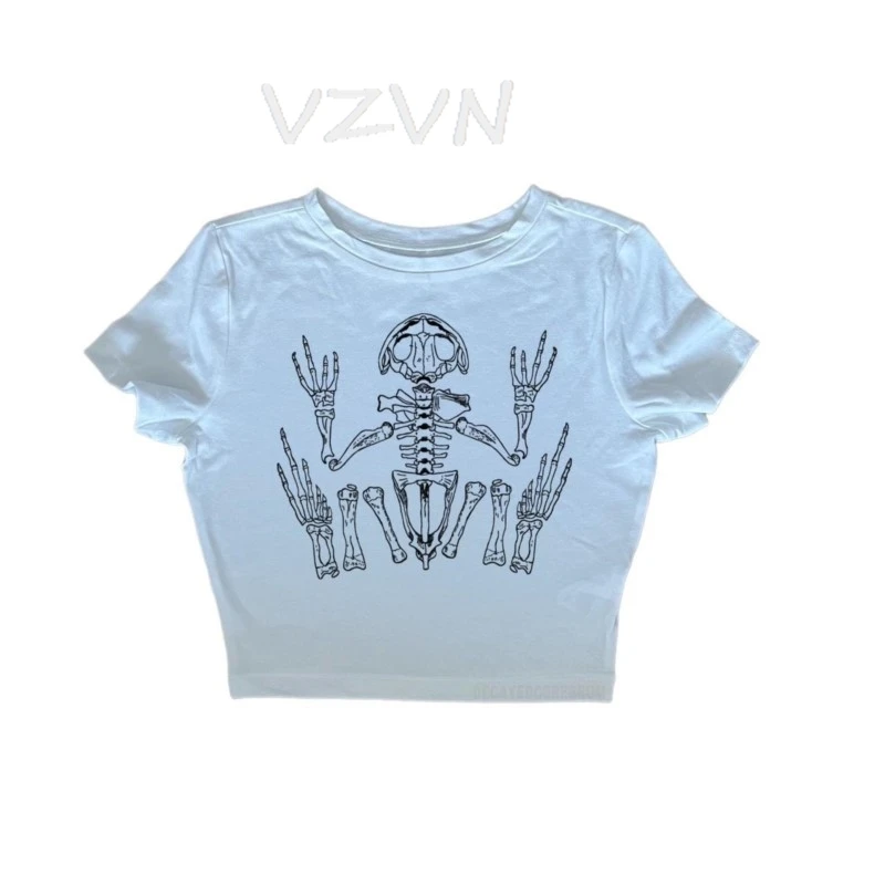 Fashion Letter Printing Slim Tops Vintage Emo Girl Gothic Fairycore T-shirts Harajuku Streetwear Women Casual Clothing Summer
Fashion Letter Printing Slim Tops Vintage Emo Girl Gothic Fairycore T-shirts Harajuku Streetwear Women Casual Clothing Summer