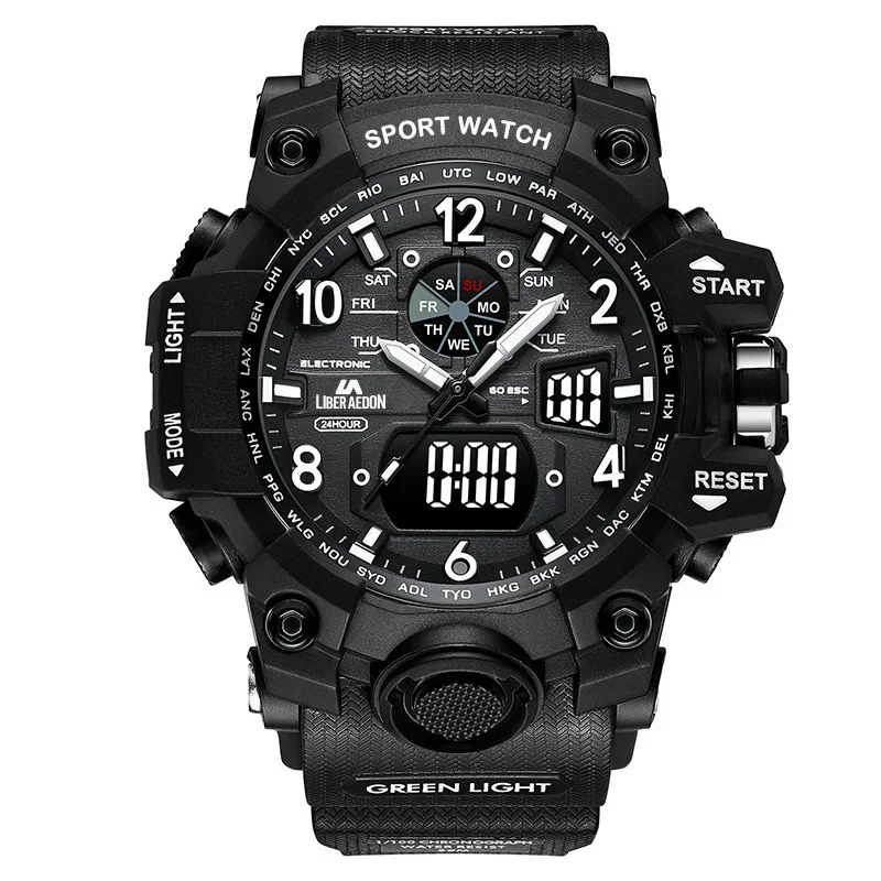 Часы Многофункциональные, модные электронные часы Спортивные часы для альпинизма на открытом воздухе
Часы Многофункциональные, модные электронные часы Спортивные часы для альпинизма на открытом воздухе