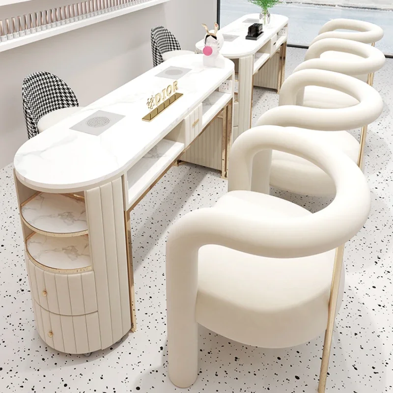 Mesas De Manicure Professional Nail Tables Makeup Table Chair Salon Furniture Decoration Trend Mesa Corner Dust Collector
Mesas De Manicure Professional Nail Tables Makeup Table Chair Salon Furniture Decoration Trend Mesa Corner Dust Collector