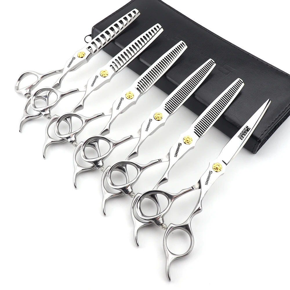 Professional 6.5 inch scissors, professional traceless tooth clippers, hair clippers, sparse hair clippers
Professional 6.5 inch scissors, professional traceless tooth clippers, hair clippers, sparse hair clippers