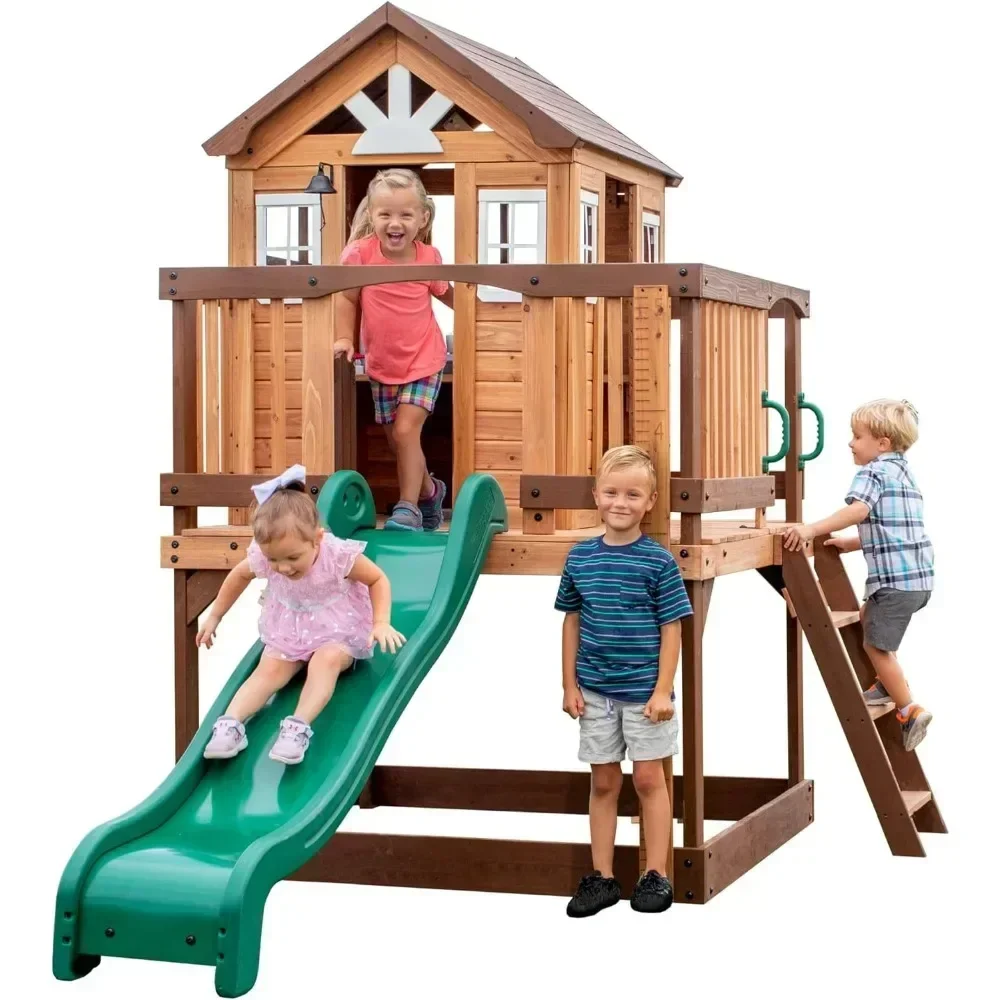 Playhouse, Play Kitchen, Powered Blender, Working Bell, 6 Ft Wave Slide, Wrap-Around Deck, Flat Step Ladder, Growth Chart
Playhouse, Play Kitchen, Powered Blender, Working Bell, 6 Ft Wave Slide, Wrap-Around Deck, Flat Step Ladder, Growth Chart