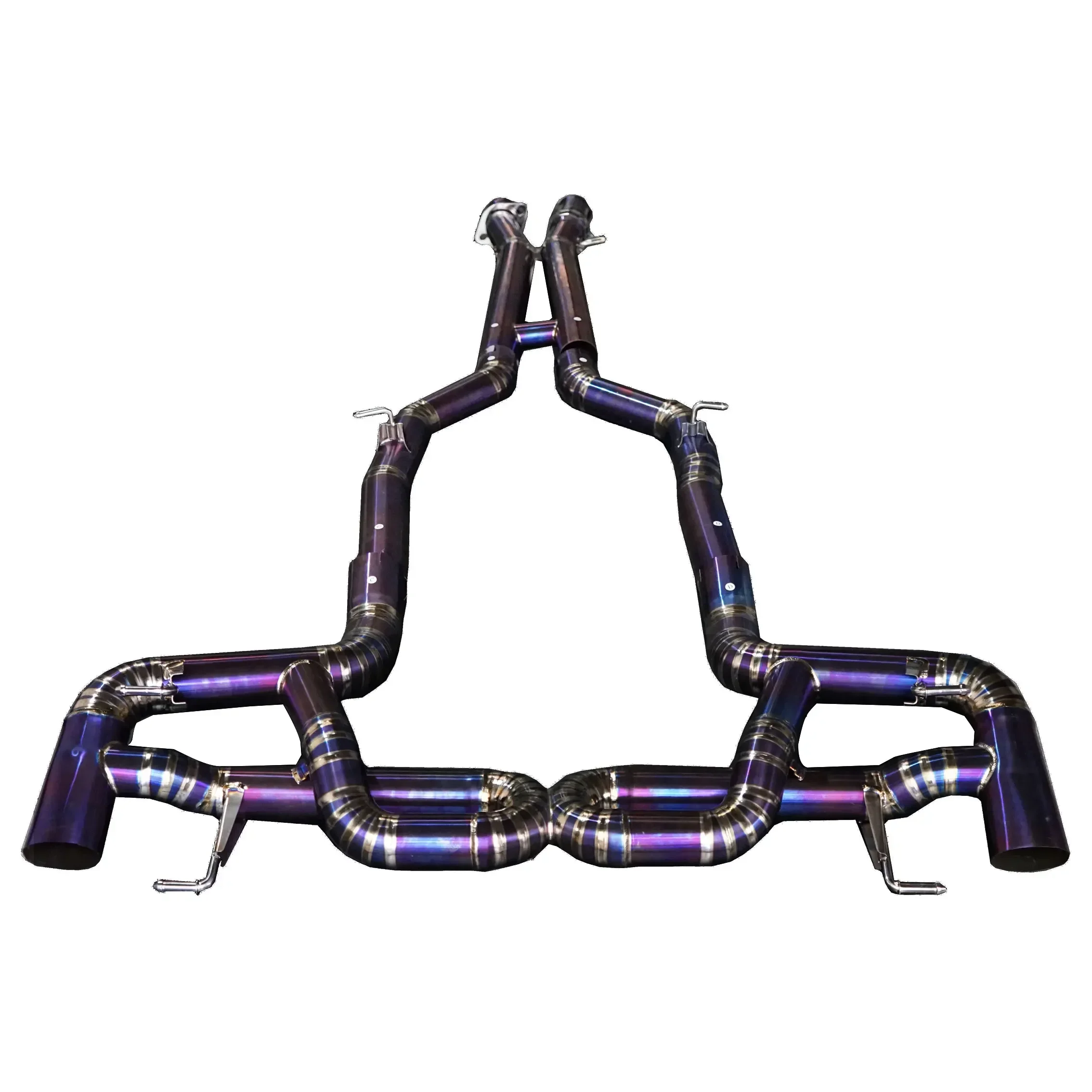 High Performance Titanium Downpipe Exhaust Catback System for Mercedes C197 SLS AMG Black Series 6.3i V8 (631 Hp) 2013-2015
High Performance Titanium Downpipe Exhaust Catback System for Mercedes C197 SLS AMG Black Series 6.3i V8 (631 Hp) 2013-2015