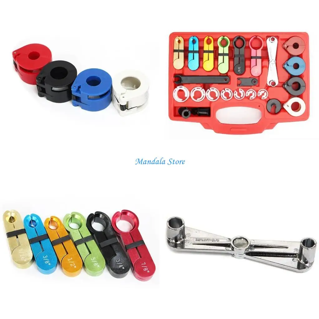 U2JC 22-piece DIY Oil Pipes Remover Refrigerant Tool Set for Car Maintenance Professional Pipe Trachea Compressor
U2JC 22-piece DIY Oil Pipes Remover Refrigerant Tool Set for Car Maintenance Professional Pipe Trachea Compressor