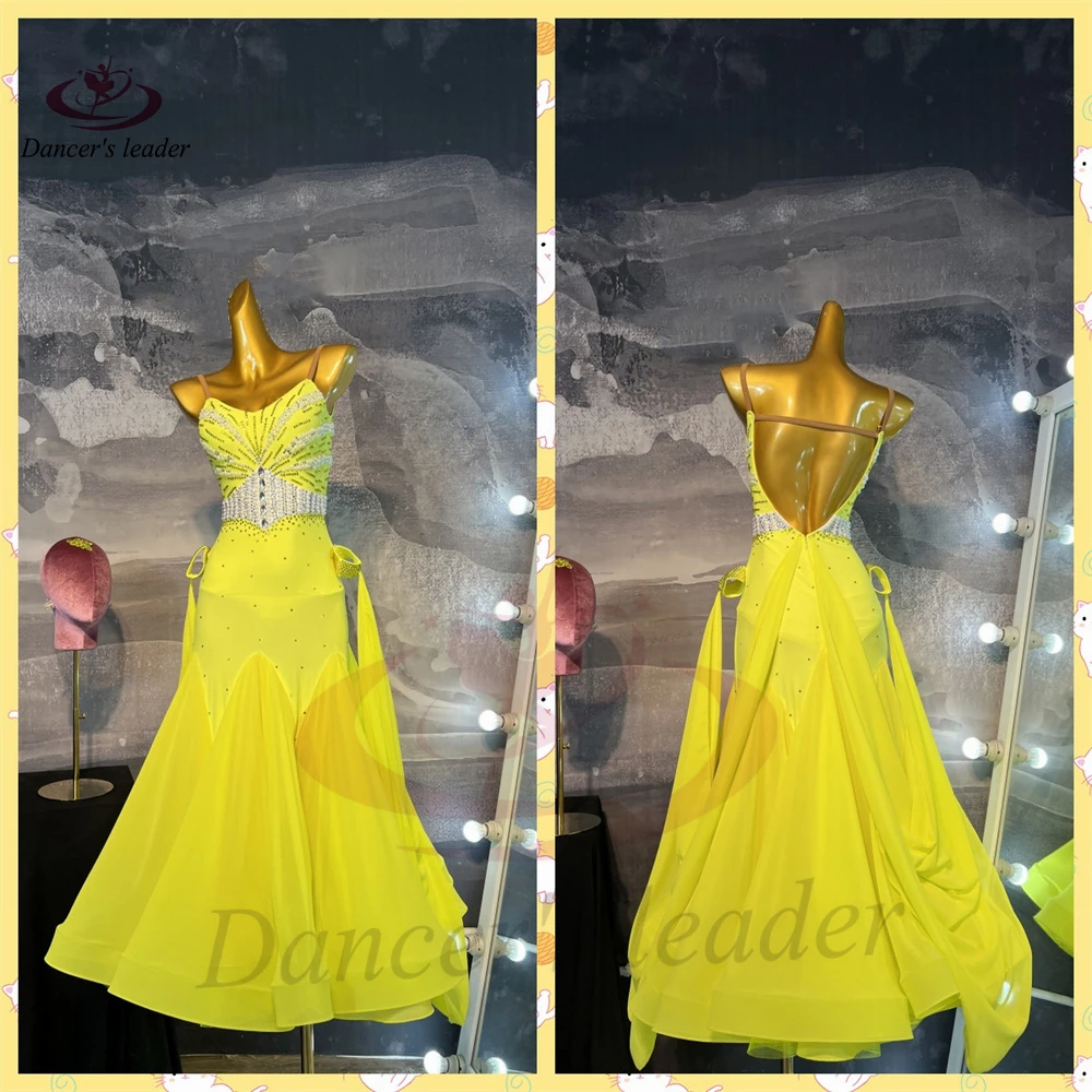 Latin Dance AB Stone Female Adult Children High end Customized Yellow Pearl Modern Black Pool Samba Dress
Latin Dance AB Stone Female Adult Children High end Customized Yellow Pearl Modern Black Pool Samba Dress