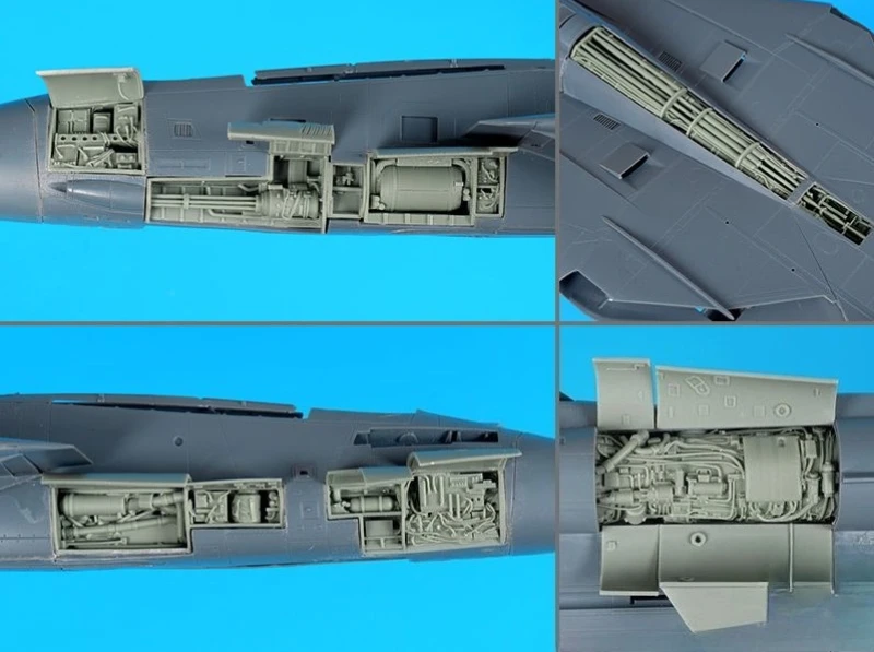 1/48 Scale Die-Cast Resin Aircraft Parts Model Assembled Kit F-14 D Accessories Model Big Set Unassembled and Unpainted
1/48 Scale Die-Cast Resin Aircraft Parts Model Assembled Kit F-14 D Accessories Model Big Set Unassembled and Unpainted
