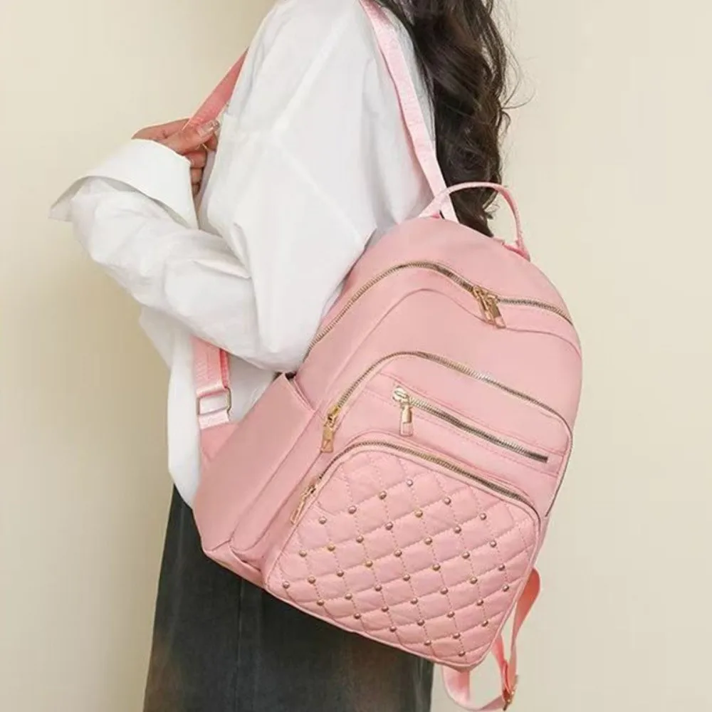 Casual Classic Vintage Backpack Multiple Pockets Elegant Women Backpack Adjustable Straps Travel Bag School Use
Casual Classic Vintage Backpack Multiple Pockets Elegant Women Backpack Adjustable Straps Travel Bag School Use