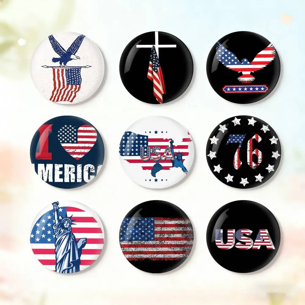 Cool A-American Flag Badge Creative Pins Brooch for Bag Clothes Hat Decor Gifts Fans Collect
Cool A-American Flag Badge Creative Pins Brooch for Bag Clothes Hat Decor Gifts Fans Collect