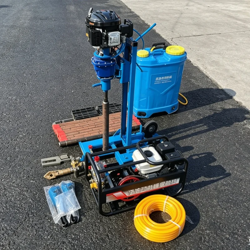 Customized Water Well Boring Machinery, Highly Praised Bestselling Drilling Equipment, Lightweight Water Well Drilling Machine
Customized Water Well Boring Machinery, Highly Praised Bestselling Drilling Equipment, Lightweight Water Well Drilling Machine