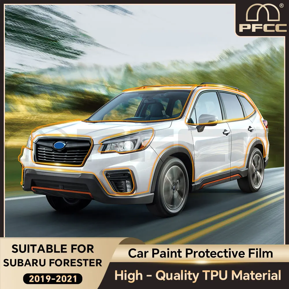 PFCC 8.5mil for Subaru Forester 2019 2020 2021 Paint Protection Film Clear Bra PPF Anti Scratch Pre Cut Car Body Film Covers
PFCC 8.5mil for Subaru Forester 2019 2020 2021 Paint Protection Film Clear Bra PPF Anti Scratch Pre Cut Car Body Film Covers