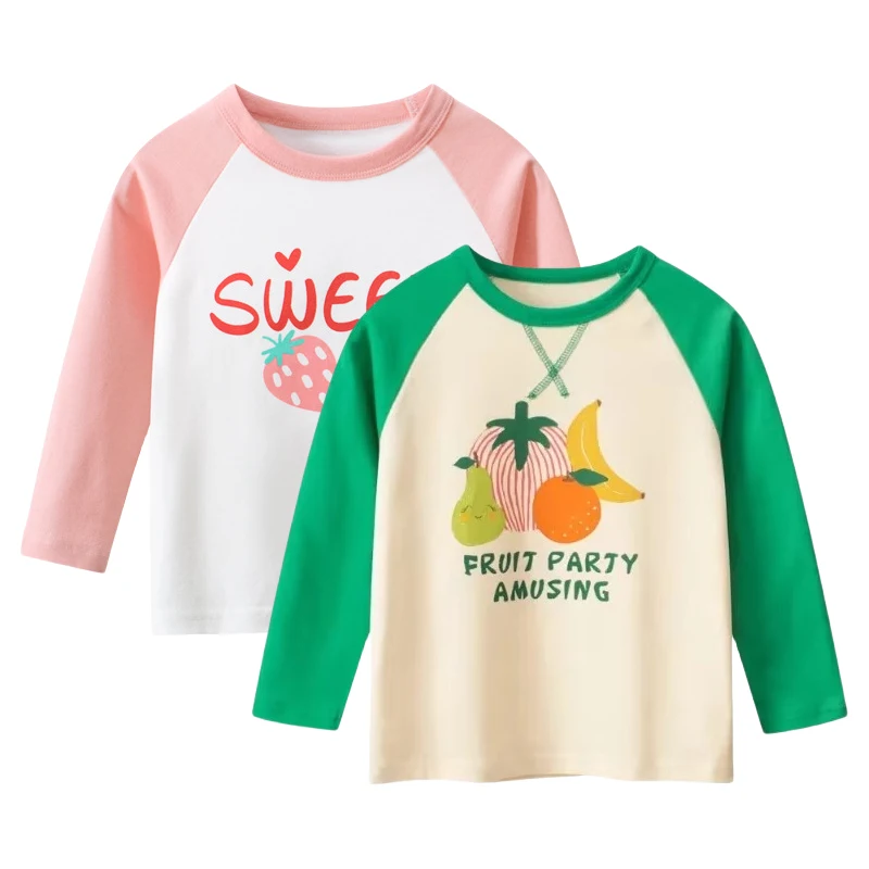 2025 Children's Clothing Autumn New Fruit Print Kids Bottoming Shirt Girls Long-sleeved T-shirt Baby Clothes
2025 Children's Clothing Autumn New Fruit Print Kids Bottoming Shirt Girls Long-sleeved T-shirt Baby Clothes
